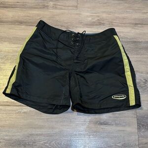 VTG 90’s Y2K Patagonia MidRise nylon striped surfer short women’s size 13